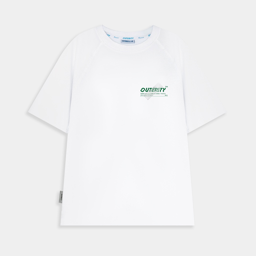 Áo thun nam nữ local brand unisex Tape Logo Raglan v3.0 / ORT.B 142