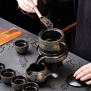 Bộ Ấm Chén Pha Trà Cối Xay 8 CHÉN  đóng túi đẹp.
