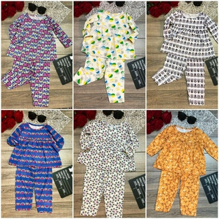 combo 5 bộ tay dài cho bé gái
