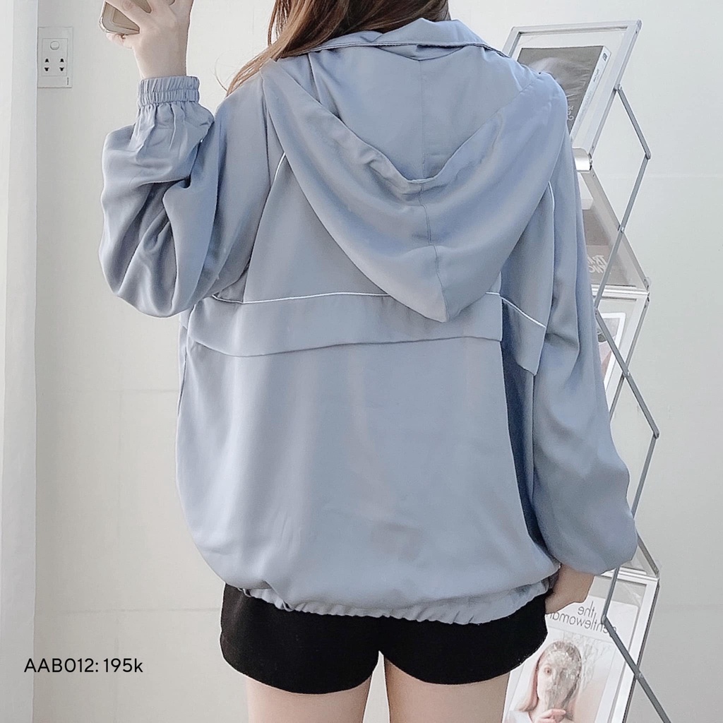 Áo khoác nữ viền đai cao cấp CHIBETS AAB012