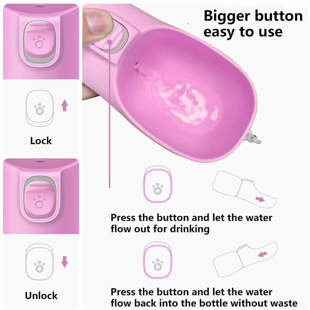 LET Bình Uống Nước Đa Năng Cho Thú Cưng