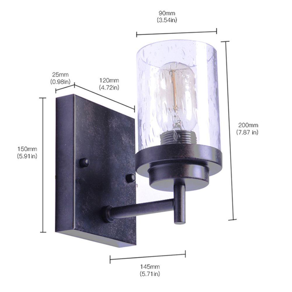 PINEVN Đèn Dây Tóc Edison Treo Tường Phong Cách Vintage