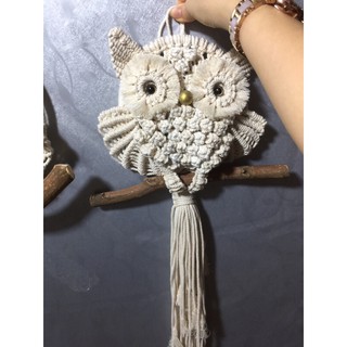 Cú macrame size to 25