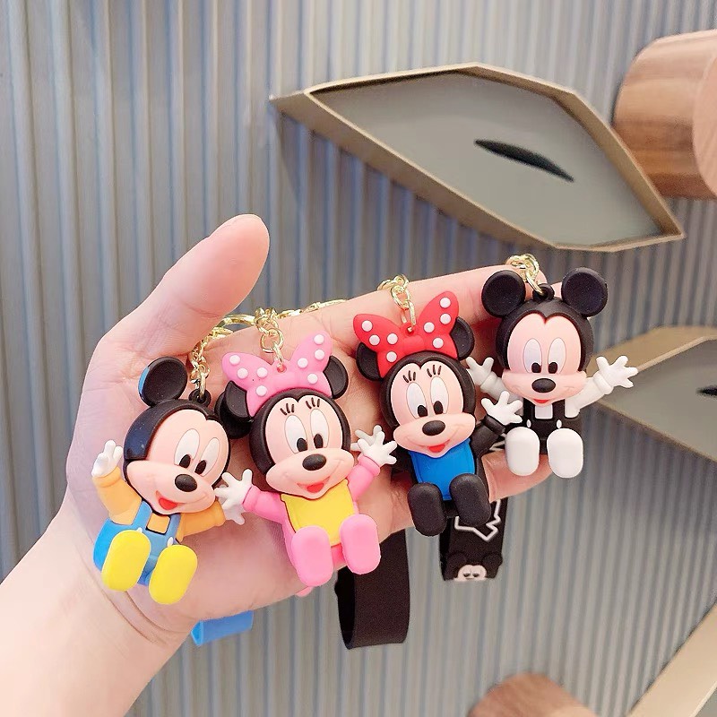 Móc khoá chuột Mickey _ dùng treo balo, móc khoá siêu cưng