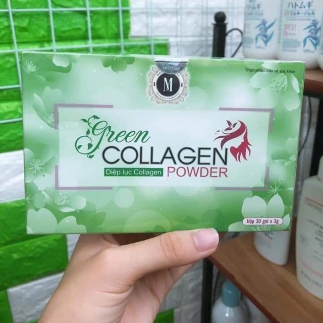 Diệp lục collagen - mờ nám, tàn nhang