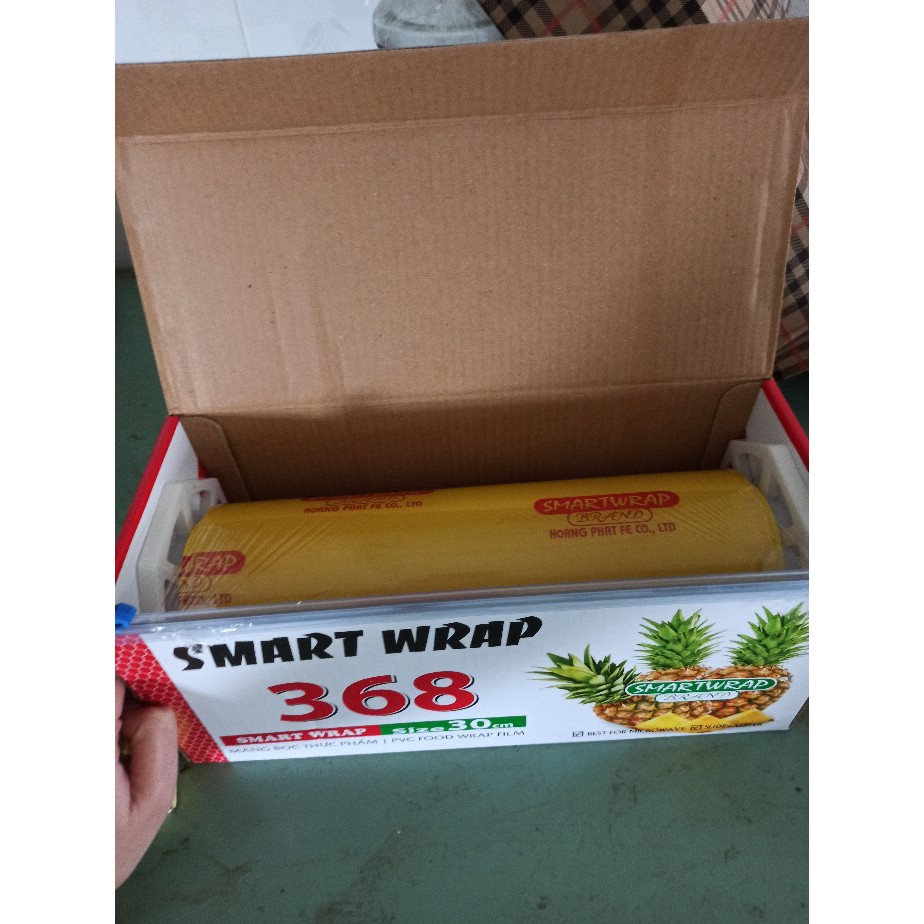 Màng bọc thực phẩm 1kg chịu nhiệt SMART WRAP chính hãng