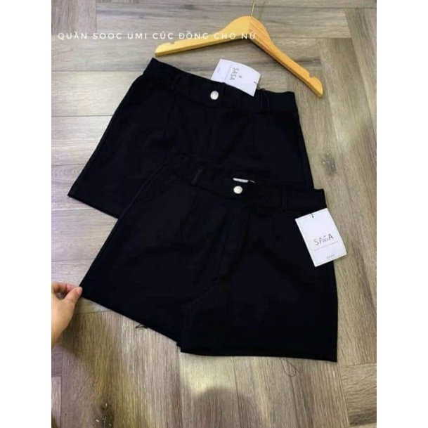 QUẦN SHORT NỮ ĐEN
