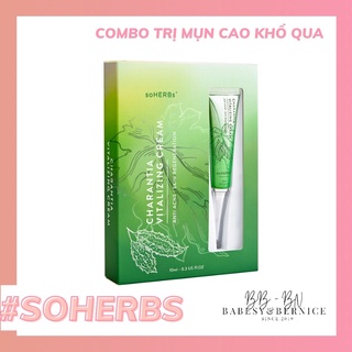 [SOHERBS] 𝐆𝐄𝐋 𝐑Ử𝐀 𝐌Ặ𝐓 𝐊𝐇Ổ 𝐐𝐔𝐀 + 𝐂𝐀𝐎 𝐊𝐇Ổ 𝐐𝐔𝐀 combo cho làn da MỤN 🥒