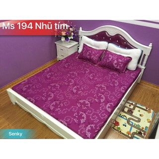 [Sale xả kho] Bộ Drap cotton Senky - inbox chọn mẫu