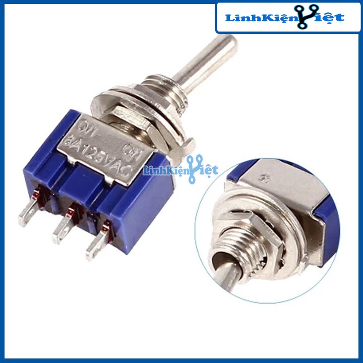 CÔNG TẮC GẠT MTS-102 2A/250V 6A/125V