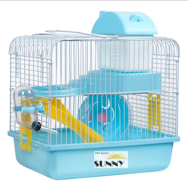 Lồng hamster hoàng tử 2 tầng (size nhỏ và trung)