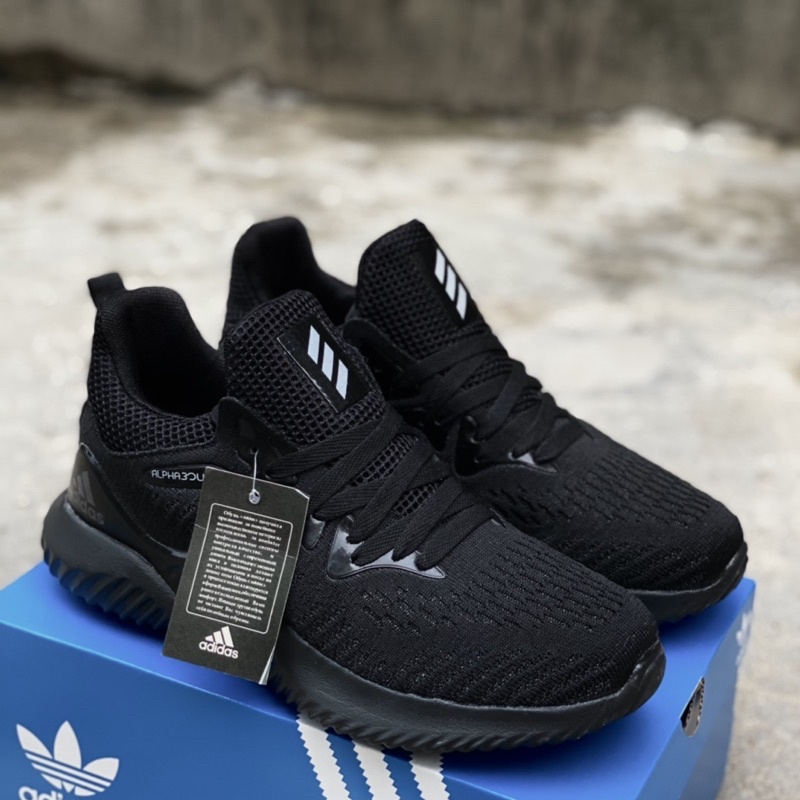 [fullbox, hình thật] Giày alphabounce đen full, giày thể thao alphabounce đen, giày chạy bộ nam | BigBuy360 - bigbuy360.vn