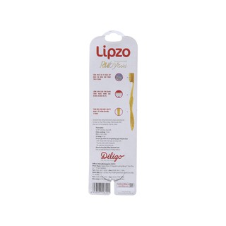 Bàn chải Lipzo Ruby Gold combo 3 cây