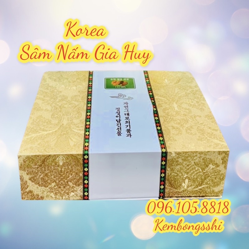 [HÀNG MỚI VỀ] Nấm Linh Chi Đỏ 6 HÀN QUỐC - HỘP QUÀ BIẾU SANG TRỌNG