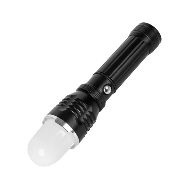 Đèn pin siêu sáng Cree HY901 có 2 chế độ đèn- Đèn pin tích điện đế có nam châm nên có thể gắn vào mọi địa hình có sắt