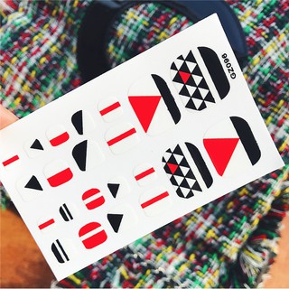 Miếng dán móng chân - Nail Wraps (22 miếng dán khô)
