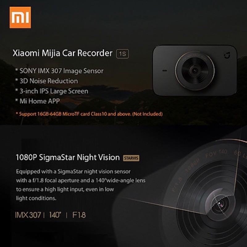 [Digiworld]Camera Hành Trình 1S 1080P Xiaomi Mijia chính hãng | BigBuy360 - bigbuy360.vn