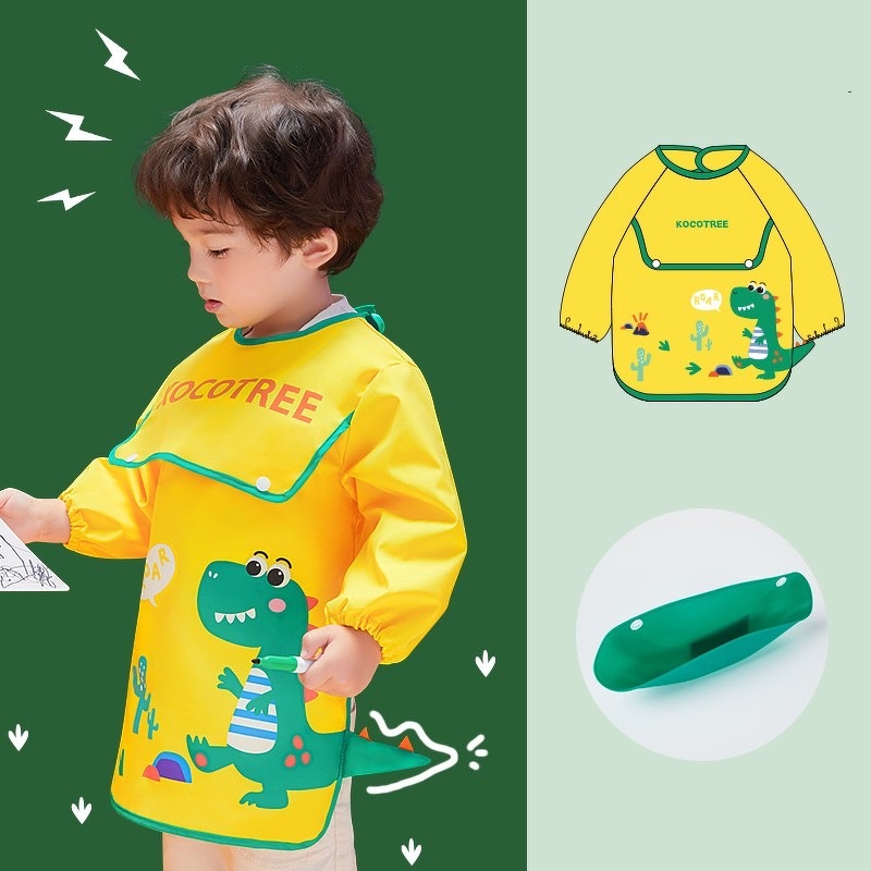Tạp dề trẻ em Kocotree kèm 2 khay đa năng