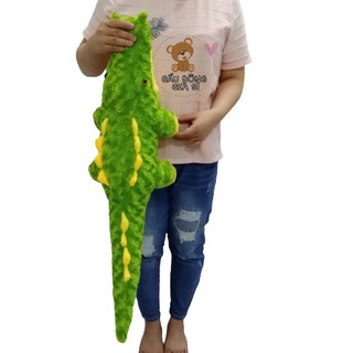 (TẶNG GẤU BÔNG HENIKEN) GỐI ÔM CHO BÉ HÌNH CÁ SẤU SIZE LỚN