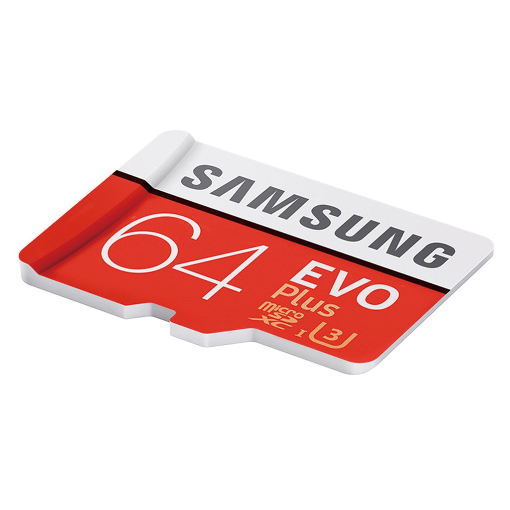Thẻ Nhớ Samsung Evo Plus Micro Sdhc Ush-1 U3 64gb Class10 Fhd 100m / S