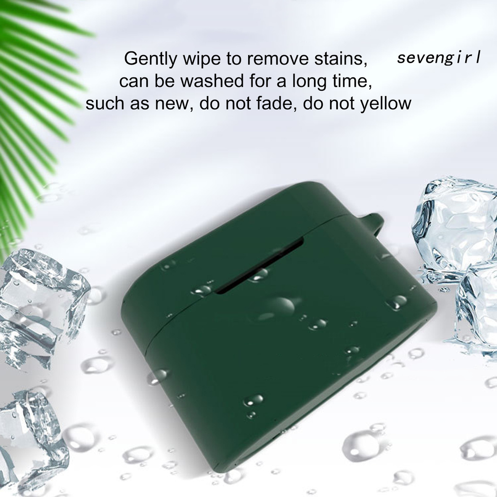 Hộp Đựng Tai Nghe Bằng Silicone Chống Sốc Cho Qcy Ht01