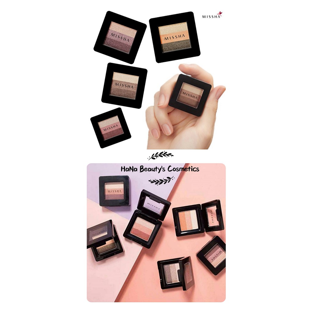 Phấn Mắt 3 Màu Missha Triple PerfectionShadow