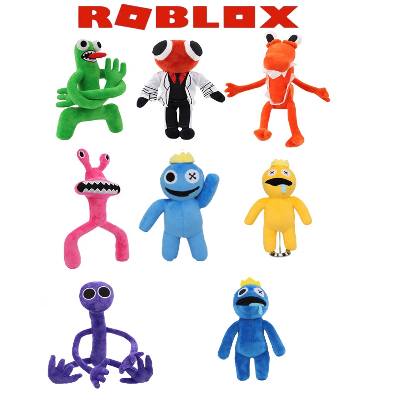 Đồ chơi nhồi bông mô phỏng nhân vật trong game Roblox Rainbow Friends cỡ 30/50cm làm quà tặng sinh nhật cho trẻ em