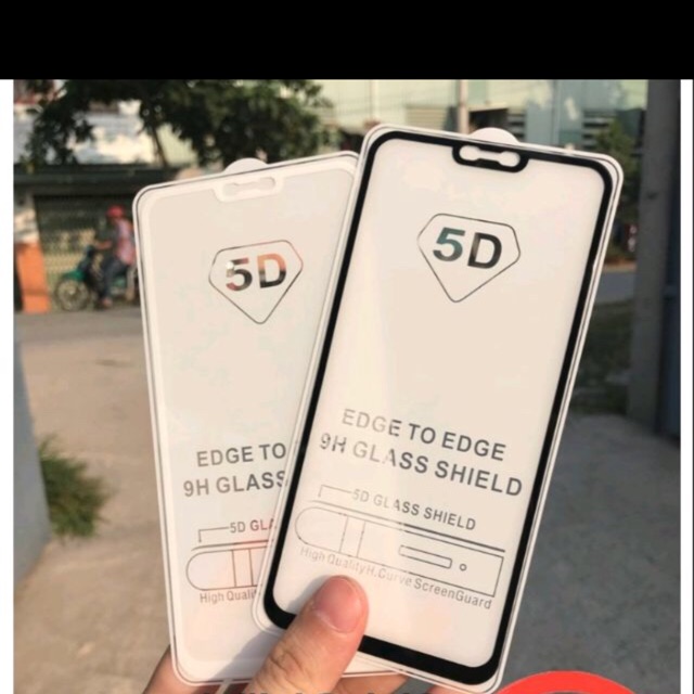 Kính cường lực 5D vivo V9 full keo full toàn màn