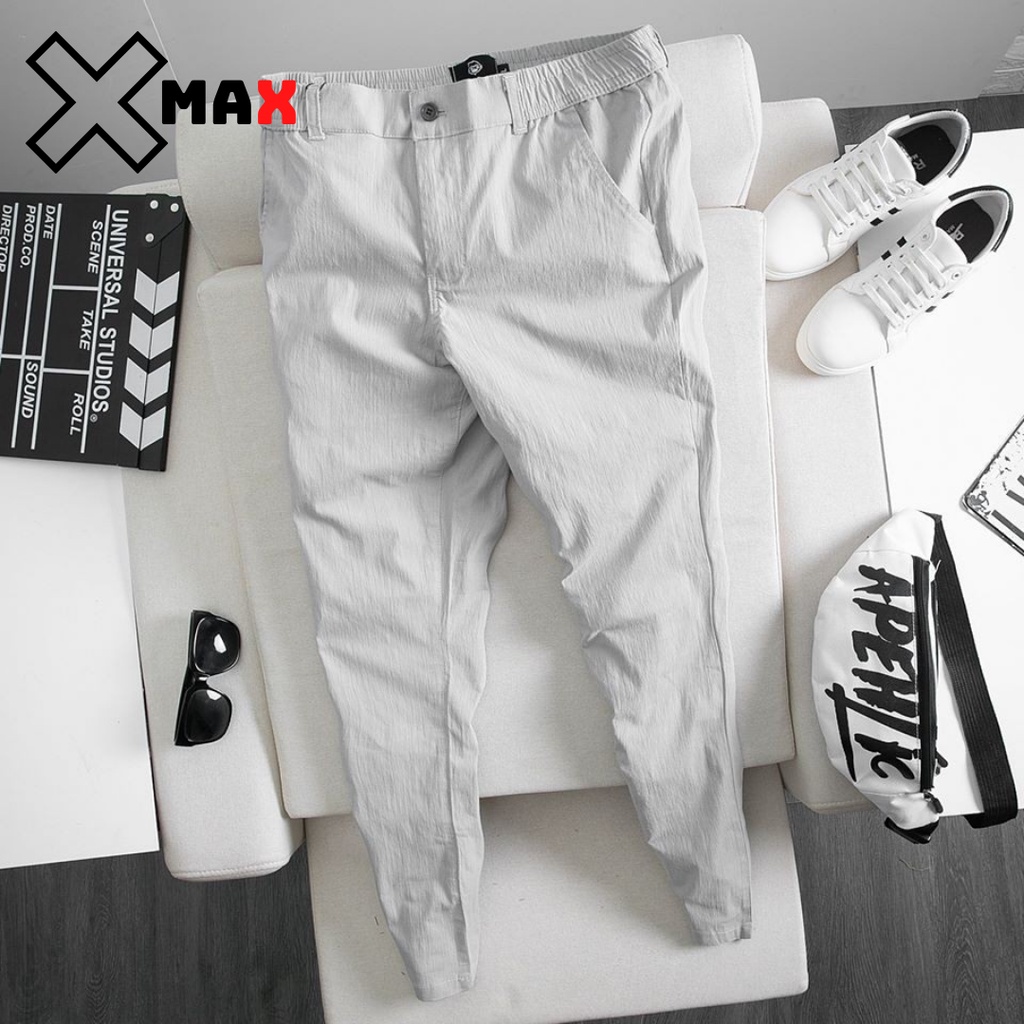 Quần đũi dài nam ống suông form slimfit dáng âu chất thoáng mát thấm hút mồ hôi, phong cách hàn quốc MAXSTORE B025 | BigBuy360 - bigbuy360.vn