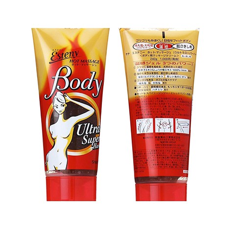 KEM TAN MỠ BỤNG ESTENY HOT BODY ULTRA SUPER HARD - HÀNG NHẬT NỘI ĐỊA