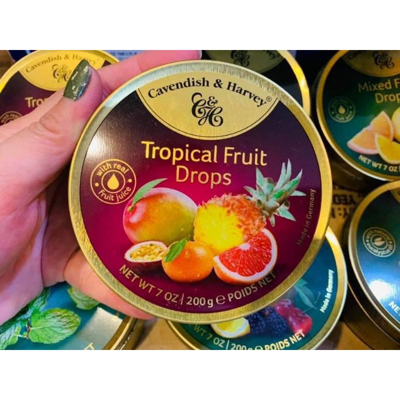 KẸO TRÁI CÂY CAVENDISH & HARVEY 200GR - XUẤT XỨ ĐỨC.
