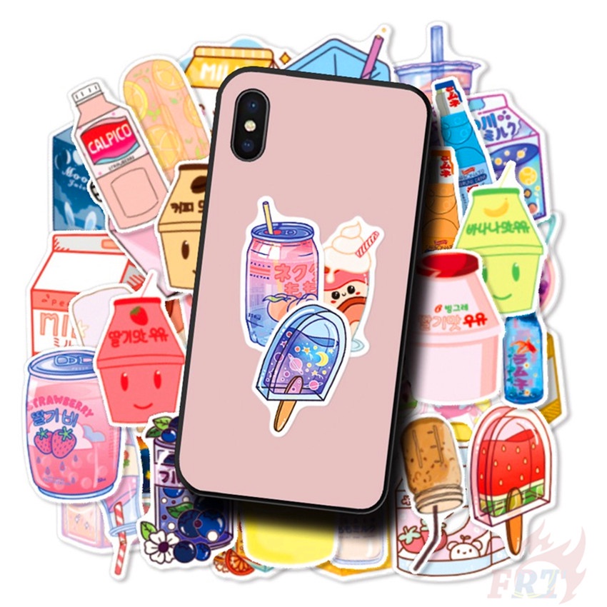 Bộ 100 Cái/Bộ ❉ Miếng Dán Trang Trí Dòng I Want A Drink Series ❉ Miếng Dán Trang Trí Vali Laptop Ván Trượt DIY Thời Trang