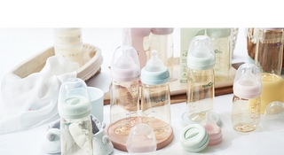 BÌNH SỮA PPSU CỔ RỘNG SPECTRA 160ML (CÓ NÚM TI SIZE S)