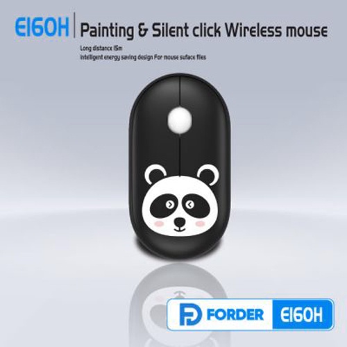 Chuột không dây Wireless FD E160H hình thú siêu kute  - Hãng Phân Phối