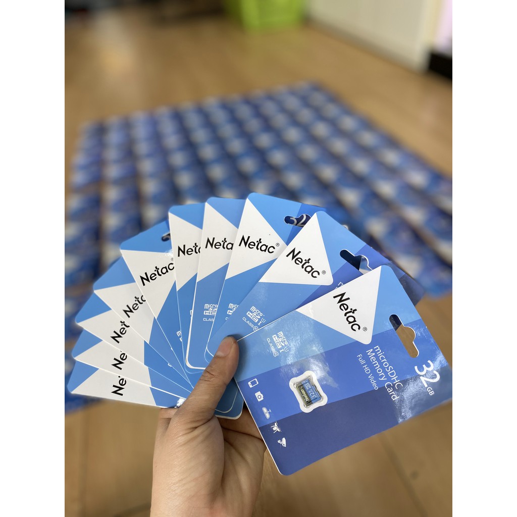 Thẻ Nhớ Micro SD Netac 32GB - Hàng Chính Hãng
