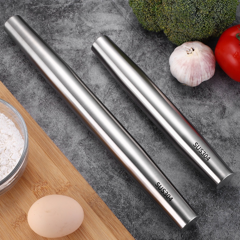 Cây Lăn Bột Làm Bánh Bằng Thép Không Gỉ 304