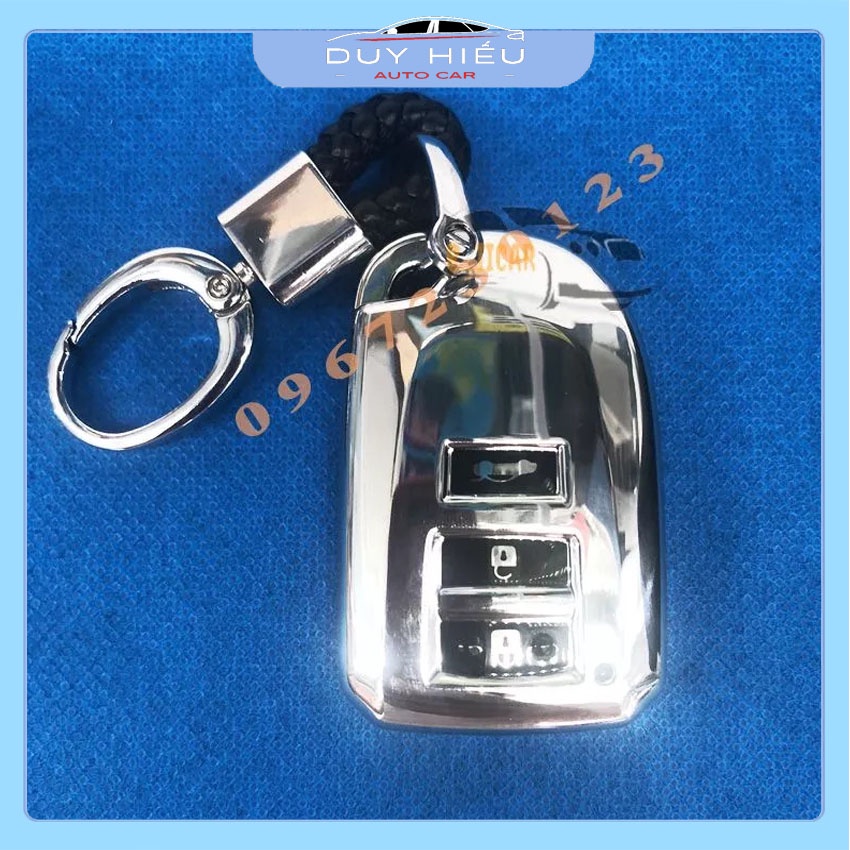 Ốp Chìa Khóa Ô Tô Mạ Crom Toyota Vios - Yaris 2019-2021