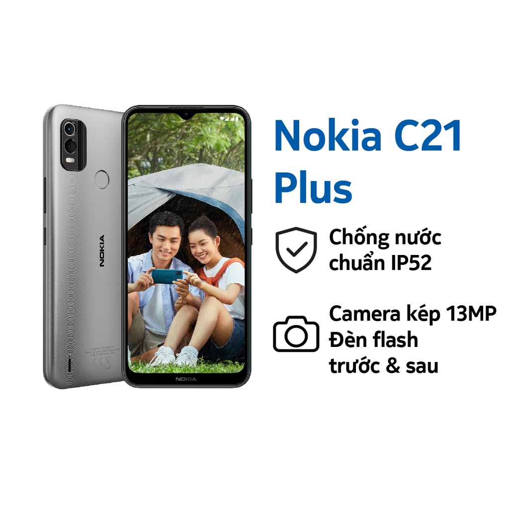 [Mã ELMALL500 giảm 10% đơn 500K] Điện thoại Nokia C21...
