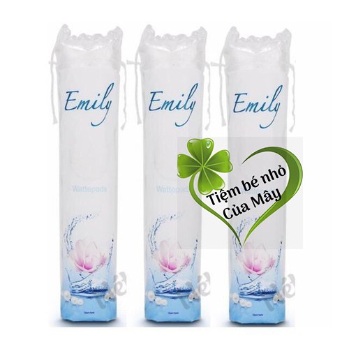 Bông tẩy trang Emily Đức 120 miếng