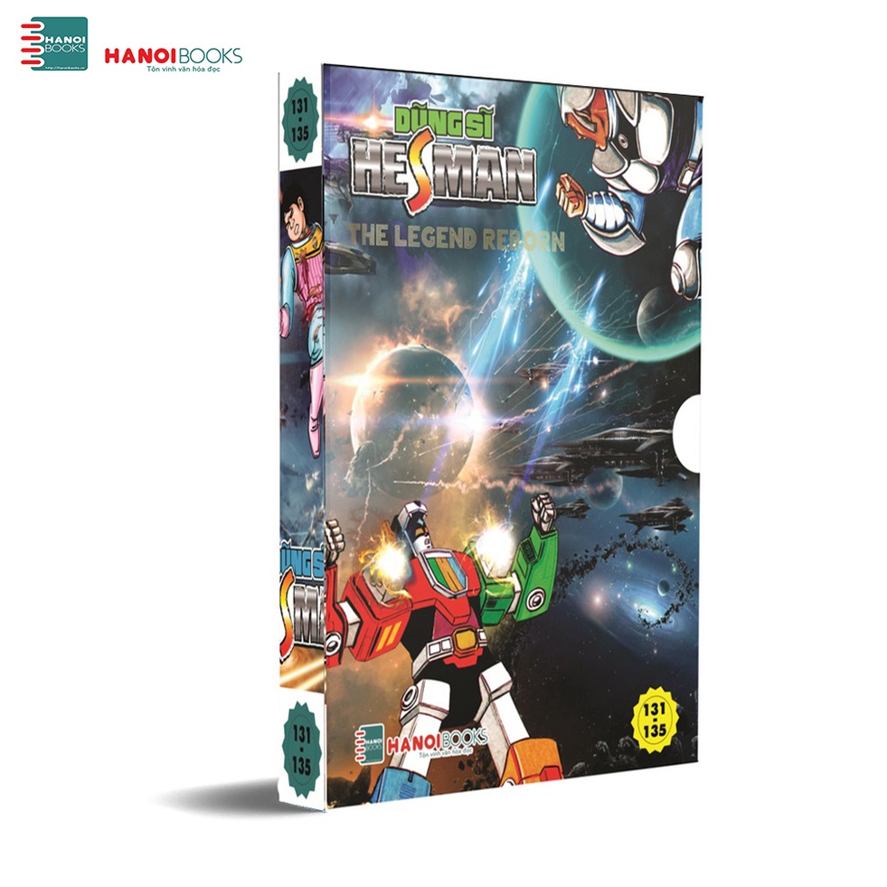 Sách - Boxset 27 : 5 Tập Dũng Sĩ HesMan