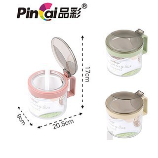 Bộ 2 / 3 / 4 hũ đựng gia vị Cao cấp - Trang điểm cho nhà bếp [ giao màu ngẫu nhiên ]