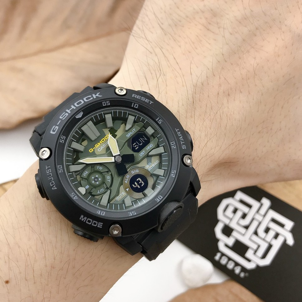 Đồng hồ nam Casio G-SHOCK GA-2000 / GA-2000SU-1A chống va đập chính hãng
