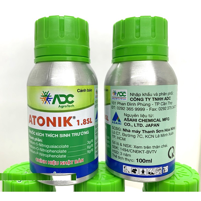ATONIK 100ML CHAI NHÔM HÃNG ADC - THUỐC KÍCH THÍCH SINH TRƯỠNG - RA RỄ- NÃY CHỒI