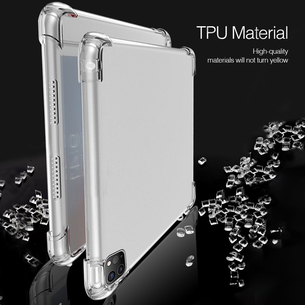 Ốp lưng silicone TPU siêu mỏng trong suốt cho iPad Pro 11 12.9 10.5" 2020 Mini 1 2 3 4 5 Air 2 iPad 2 3 4 | BigBuy360 - bigbuy360.vn