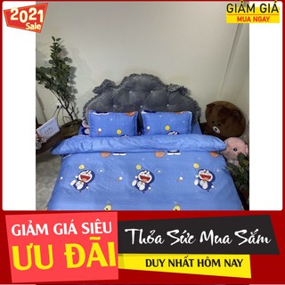 Drap ga trải giường vải mát MẪU MON ĐÀN