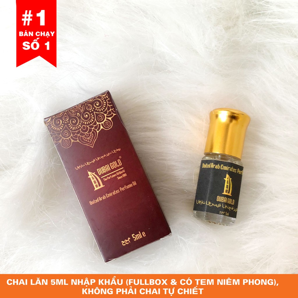 [Sale giá sỉ] Tinh dầu Dubai Gold 15ml nội địa mẫu mới 2019 | BigBuy360 - bigbuy360.vn