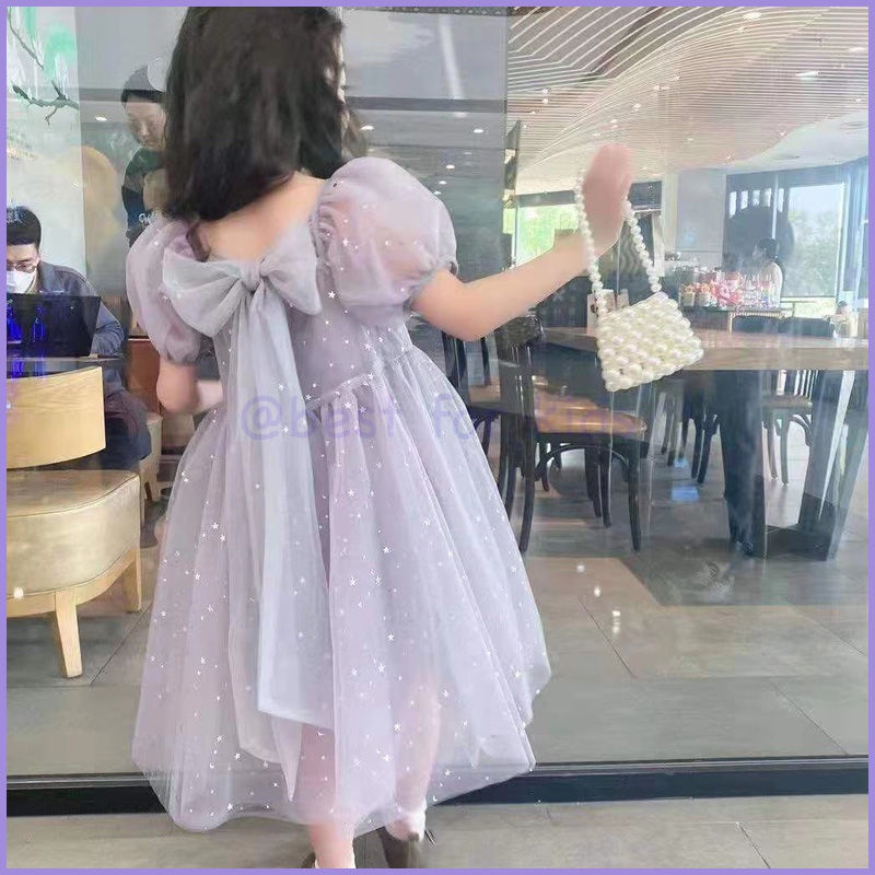 Đầm Công Chúa Thời Trang Mùa Hè Xinh Xắn Cho Bé Gái