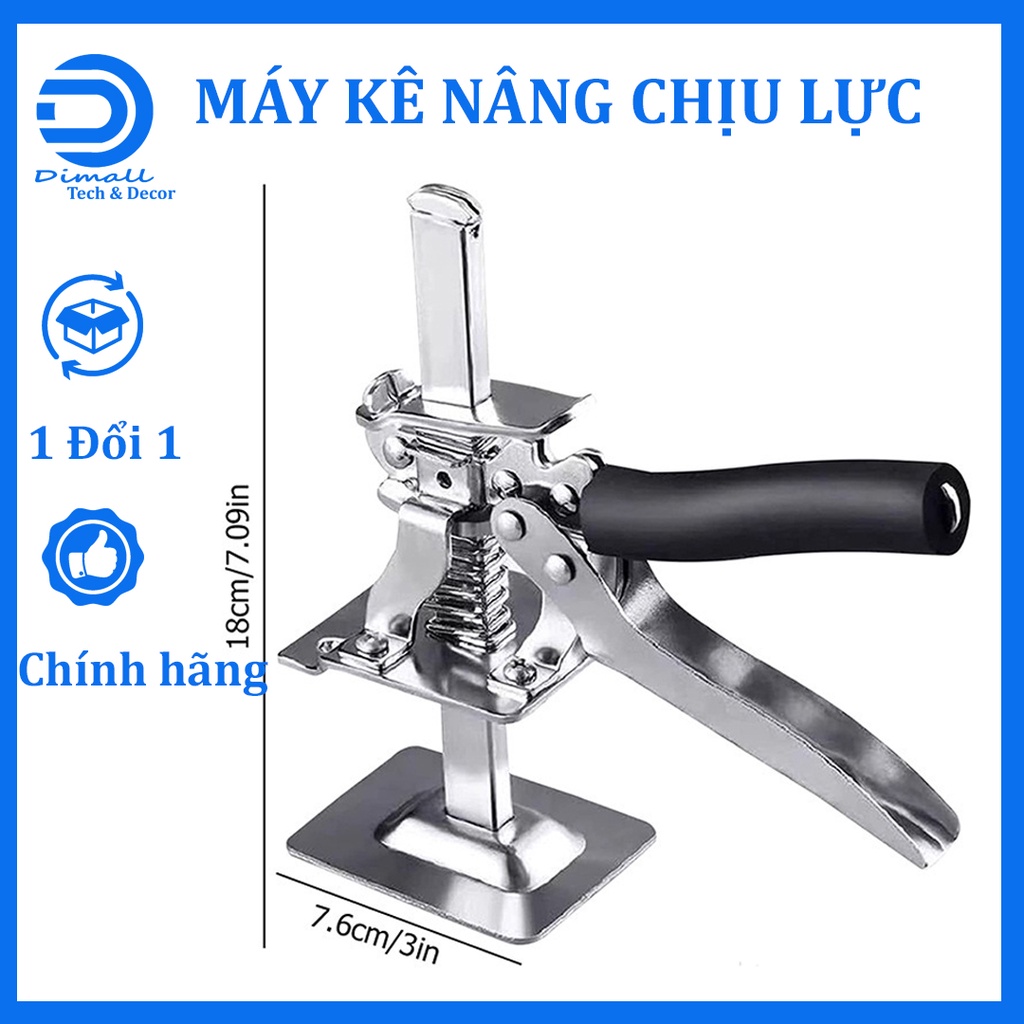 Máy kê nâng chịu lực nặng 500kg, kích nâng vật nặng, sử dụng cầm tay, thép cacbon siêu chịu lực, không gỉ sét.