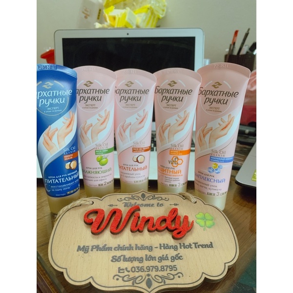 Kem dưỡng tay lụa Silky hand - Hàng Nga chính hãng