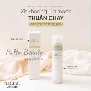 Xịt khoáng cấp ẩm dưỡng da mầm lúa mạch